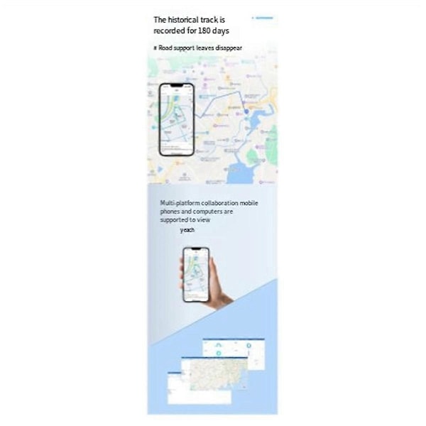 Bärbar Universell 4G GPS-locator Husdjurs Anti-förlust Enhet Solar GPS Dedikerad Locator