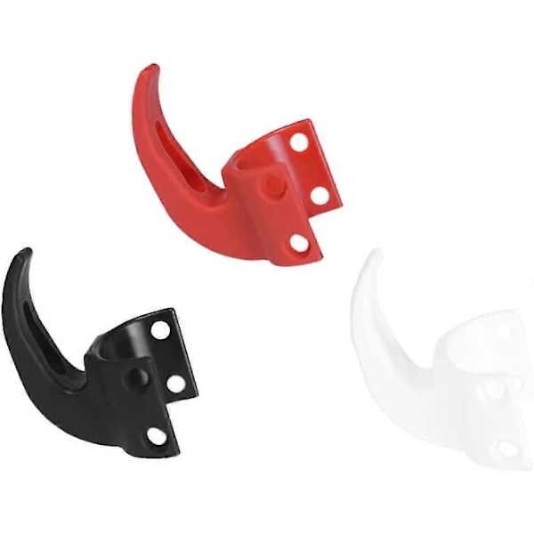 Sähköpotkulaudan koukku, sähköpotkulaudan etukoukku, gadget-koukku, riipus, sähköpotkulaudan koukku (musta) (1 kpl)