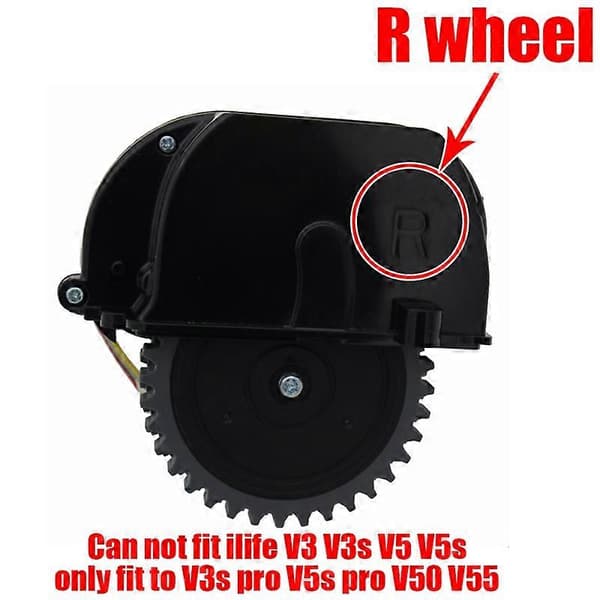 Hjul til V3S Pro V5S Pro V50 V55 robotstøvsuger dele inkluderer motor