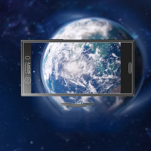 Kompakti näytönsuoja Sony XZ1:lle, 2 kpl
