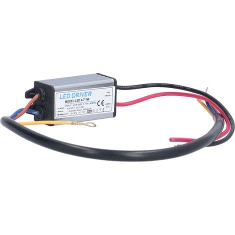 AC 95-265V till DC 12-26V 300mA LED-strömförsörjning, belysningstransformator, IP65-skydd