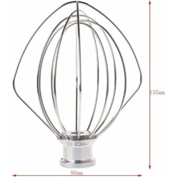 K45WW Piskeris i rustfrit stål til KitchenAid