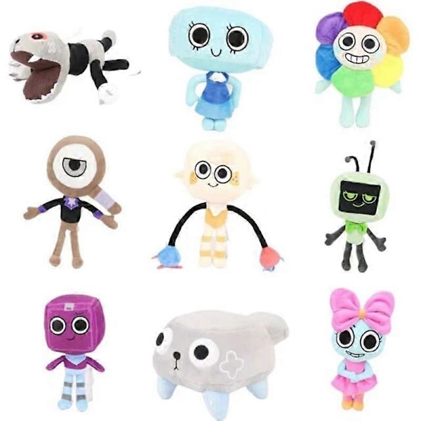 Dandy's World Plysch Skräckspel Mjukt Gosedjur Leksak Barn Present style3