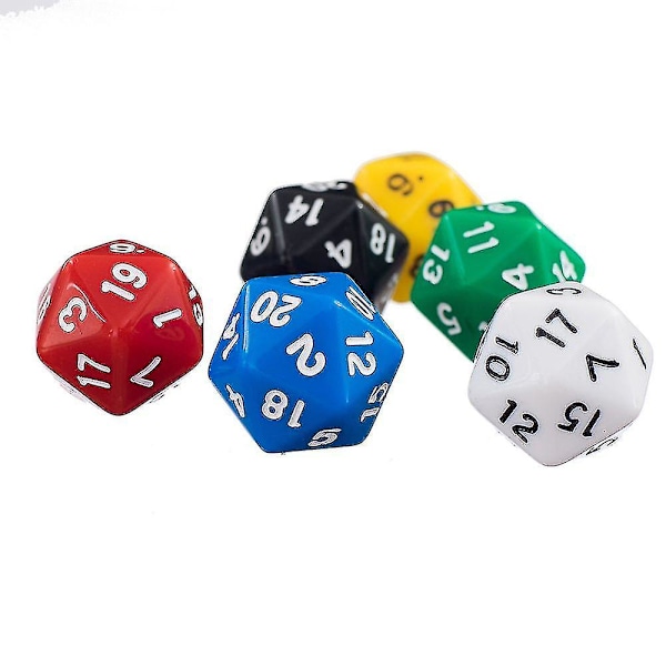 Noppa, 20-sivuinen Noppa Gem, Noppapeli, Noppasetti, Noppapelit