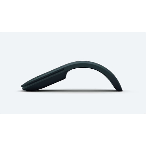 Microsoft - Arc Mouse - Bluetooth-mus for PC, bærbare datamaskiner kompatible med Windows, Mac, Chrome OS (tynn, lett, transportabel, taktil) - Hvit