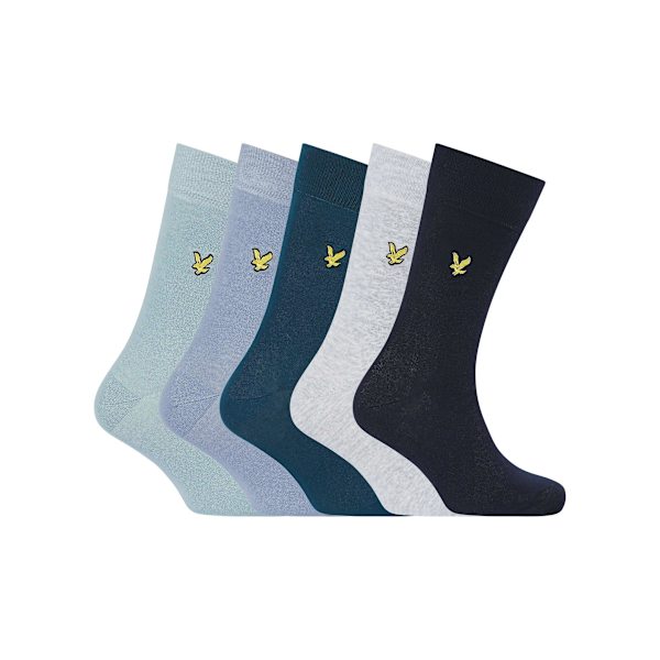 Lyle & Scott 5-pak Strømper - Multi Farve