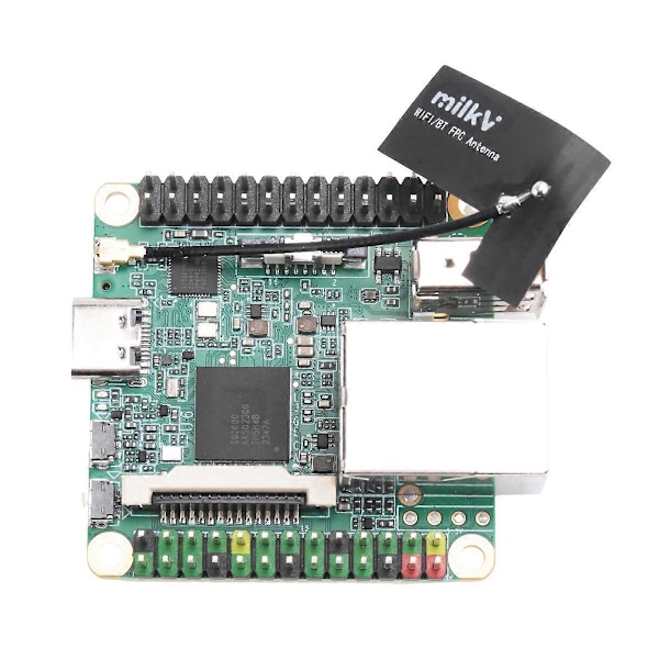 Milk-V Duo S 512M-WIFI Utviklingskort RISC-V Linux WiFi6/BT5 100Mbps Nettverksport Milk-V Duo S 51