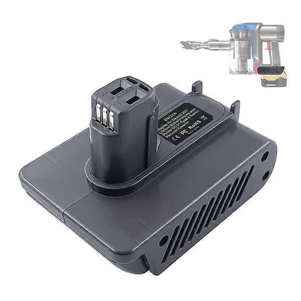 DW31A Batteriadapter til 20V Li-Ion batteri til Type a DC31 DC35 DC34 Batteri Støvsuger Også