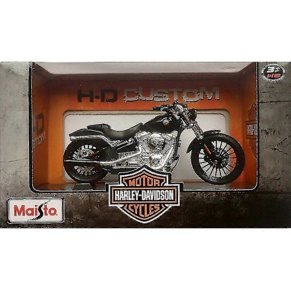 Maisto Harley Davidson 2016 Breakout Svart Motorsykkel 1:18