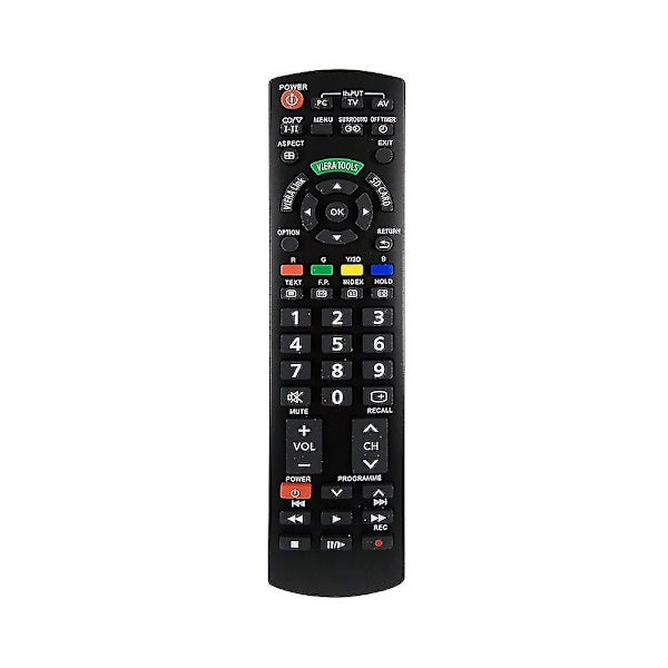 Sopii Panasonic TV:lle N2qayb000572 N2qayb000487 Eur76280eur-77 Mallit Viera TV Kaukosäädin Uusi #yg