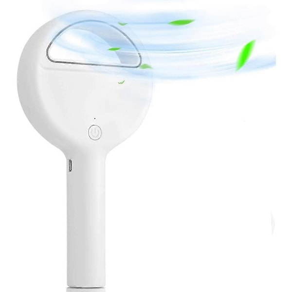 Bærbar ventilator, bladløs håndholdt ventilator sikker USB-ventilator mini personlig ventilator genopladelig bordventilator
