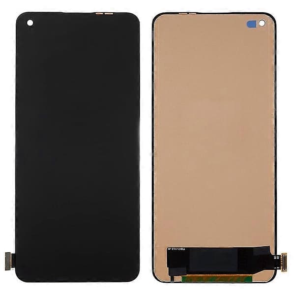 Kompatibel för OnePlus 8T Grad C LCD-skärm och digitizerenhet (TFT-teknik) (Stöder inte fingeravtryck under skärmen)