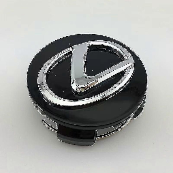 Til Lexus 62mm Lexus Bilhjul Center Plastdæksel - Sort (4 Pak)