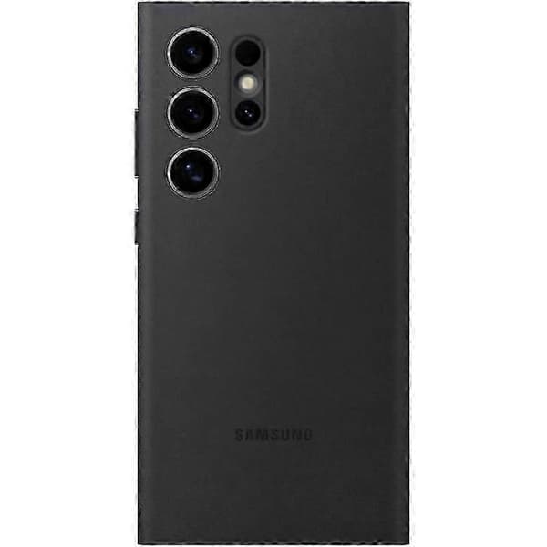 Officielt Samsung Galaxy S23/S24 Ultra Wallet Case Smart View & RFID-beskyttelse i sort