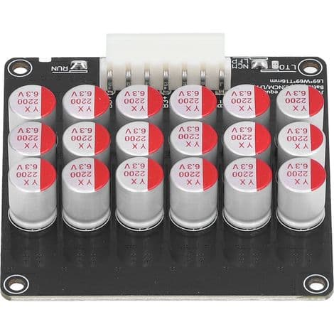 Universal 5A batteriudligningskort, egnet til LTO/LFP/LPO/NCM 4-6S.