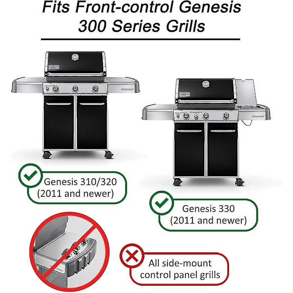 Universelt tennersett for Weber Genesis 300-serien griller (4-utløps tenning)