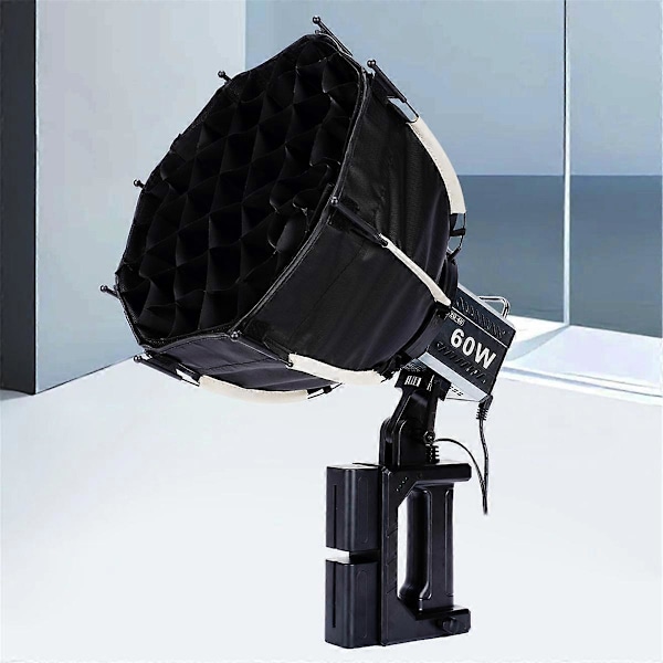 30cm Åttkantig Softbox Mini Bowens Mount Snabbfäste Honeycomb Grid Softbox för ZU60 eller M60 COB Fyllnadsljus Studio