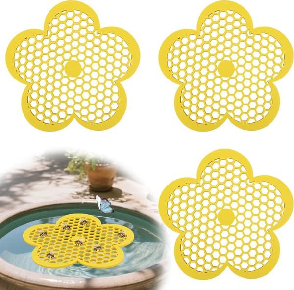 4-pack flytande bivattningsstation - Säker dricksplats för bin i trädgården