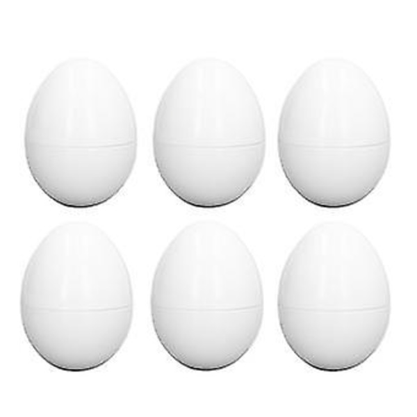Matchande Påskägg Leksakssats för Tidig Utbildning - 6 st Formmatchande Ägg för Barn 3 År Gamla
