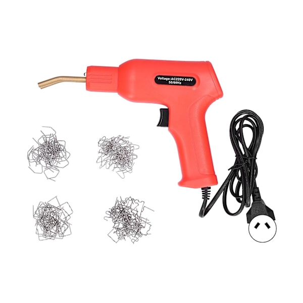 Plastic Welding Machine Thermal Stapler Repair Tool For Home Garden Supplies Handheld Orange 220-240V