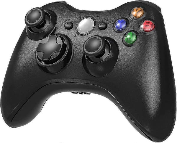 Xbox 360 trådløs controller sort
