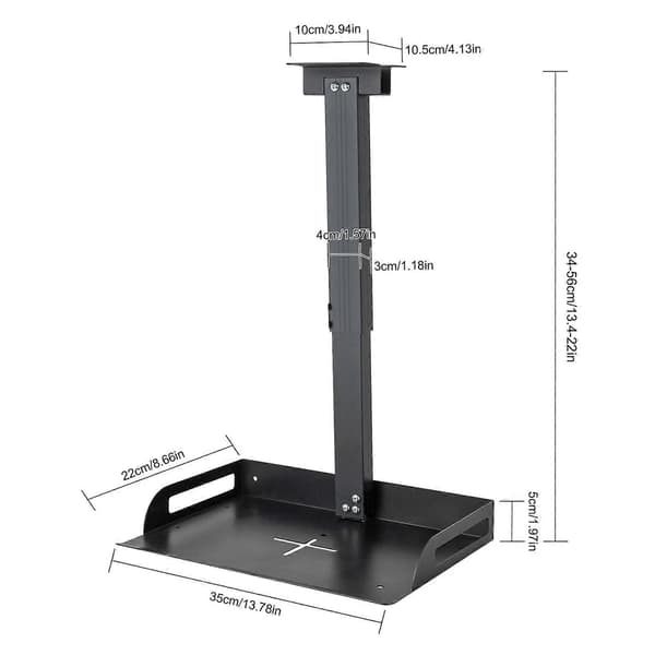 34-56cm Projektorin Alustan Ripustin