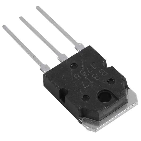 2 Silicium Transistor - D 1047 + B 817, 200 V, 12 A