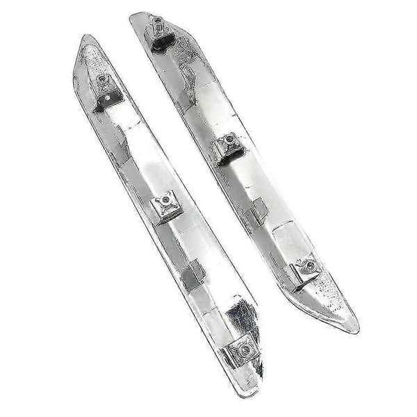 1 Par Krom Bakre Støtfangerlist Deksel Trim for Citroen C5 2009-2012
