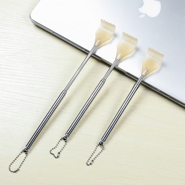 2-pack Telescopic Back Scratcher - Extendable Stainless Steel Tool for Itching