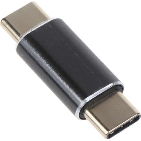 USB-C 40 Gbps 100 W hann-til-hann-adapter for bærbar PC