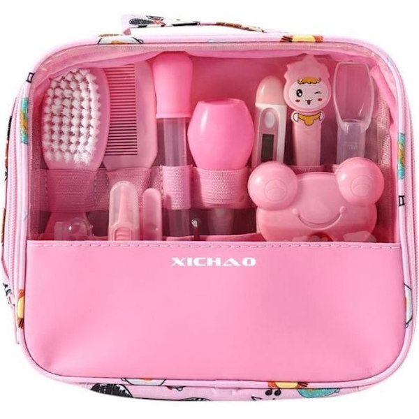 Vård- och hälso-kit för bebisar - Rosa