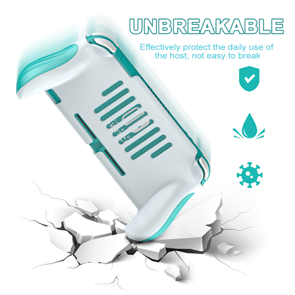Switch Lite -pidikekuori, suojakäsineet, tyylikäs ja ergonominen, liukueste, peliohjain