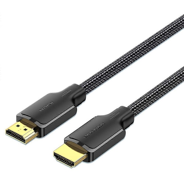 Typ A VENTION ALLBI 3m HDMI-A Hane till Hane 4K HD Videokabel Bomullsnät Flätad HDMI-kabel