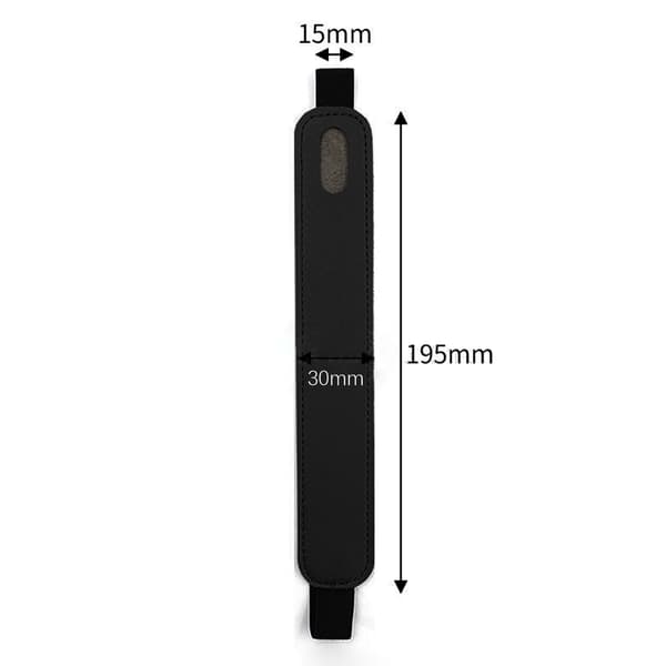 Apple Pencil Etui - Fastgøres på iPad Sort