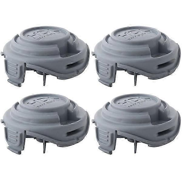 4 stk. kompatible til Black Decker Stc5433 Type 1 / Stc5433pc Type 1 Hdl Heavy Duty Linespolehætte, 90588530