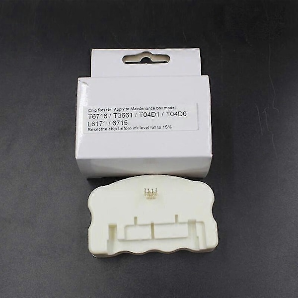 Højkvalitets Ny T04d0 Vedligeholdelsesboks Chip Resetter Til Epson Xp-5100 Xp-5105 L7160 L7180 Wf-2800 Wf-2860 Wf-2865 Et-3750 Et-7700 Et-7750