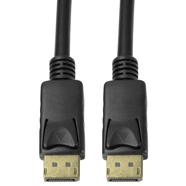 DisplayPort kabel 1.4 4K/120 Hz, 8K/60 Hz 3m Sort