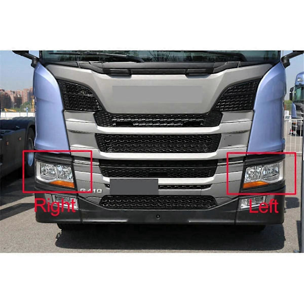 For SCANIA G410 G450 G400 P-serien R-serien Bil Frontlykt Skall Frontlykt Deksel Hovedlys Linse Hode
