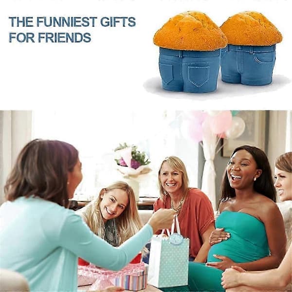 Jeans Stil Silikon Cupcake, Silikon Muffin Formar, Silikon Bakformar, Silikon Muffin Formar, Mi jn