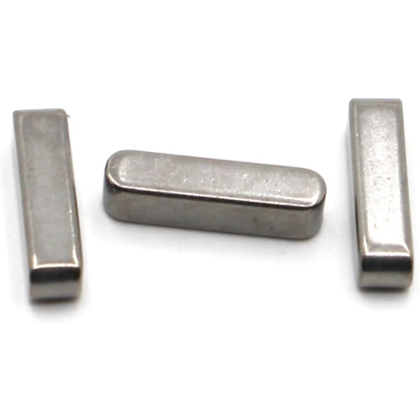 5 stk. parallelle notgange rektangulær not rustfrit stål dyvel drivaksel (20mm, M5*5) M5*5 20mm