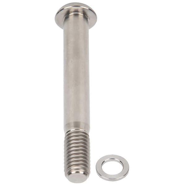 Sadelklemme Sadelpind Titanium Legering Bolt Skrue Pakning til Brompton Foldecykel YMQX)