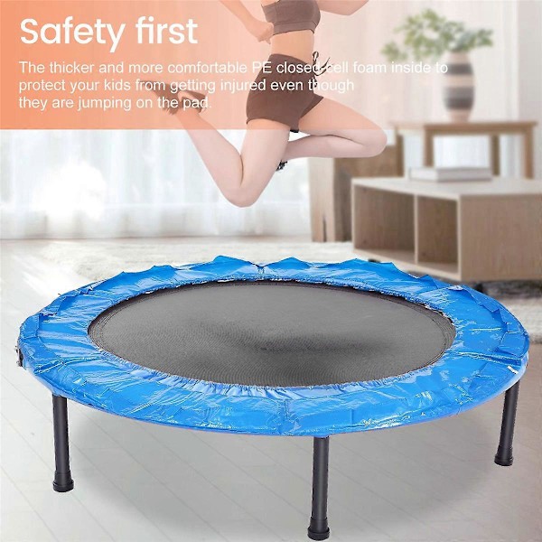 Rund Trampolin Ersättningsskydd Säkerhetsmatta Fjäderskydd Passar 6ft Trampolinram Kant Skydd Tillbehör