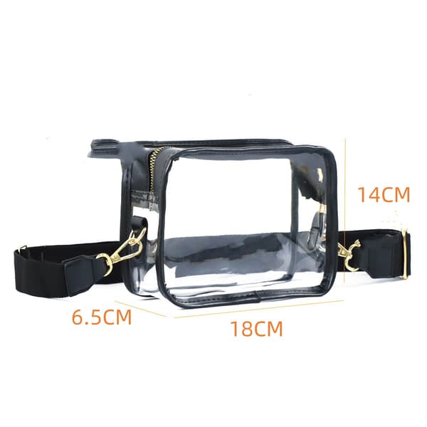 Transparent Bag Black