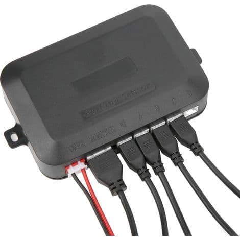 Universell 9-16V parkeringssensor-kit med backradar för bilar, fordonselektroniksystem, komplett kit