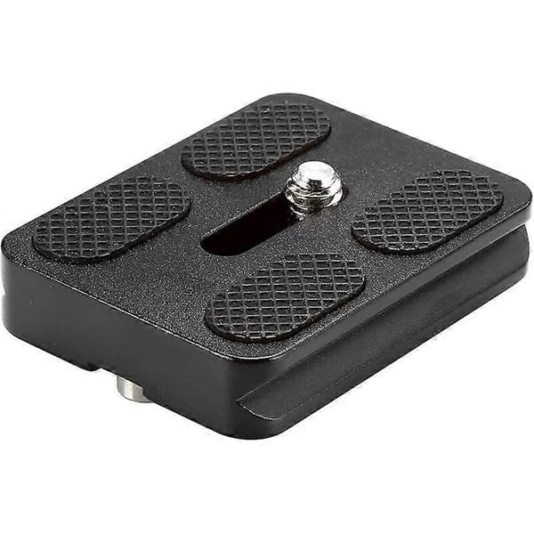 Metal PU-50 Universal Quick Release Plade Passer til Standard Tripod Kuglehoved (PU50 III) Sort