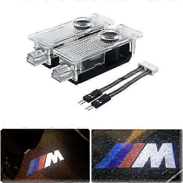 2-4 stk Cree LED Bil Dør Logo Projektor Lys Laser Hilsen Pøl Vand Lampe