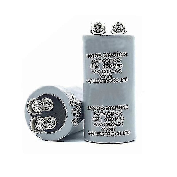 Cylinder 150mfd 125vac Motor Start- og Løbekondensator