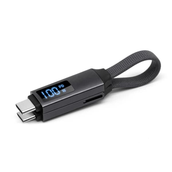 3-i-1 hurtigladende magnetkabel MA-095 Grå