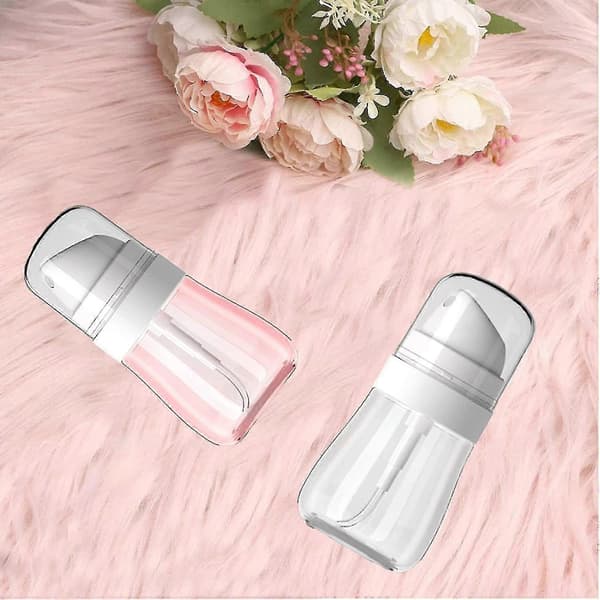 4 kpl Tyhjä Pullo, 50ml Mini S Pullot, d Pullot, Uudelleenkäytettävät Tyhjät Pullot, Sumu Tyhjä Kirkas Matkapullo -YoGu