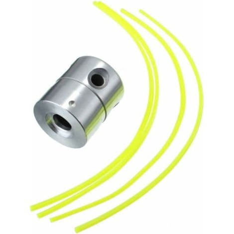 Universell gresstrimmerlinje i aluminium, nylonsnelle, hagegressklipperenhet